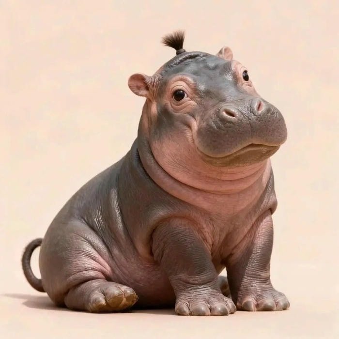 nhãn dán Moo Deng độc lạ