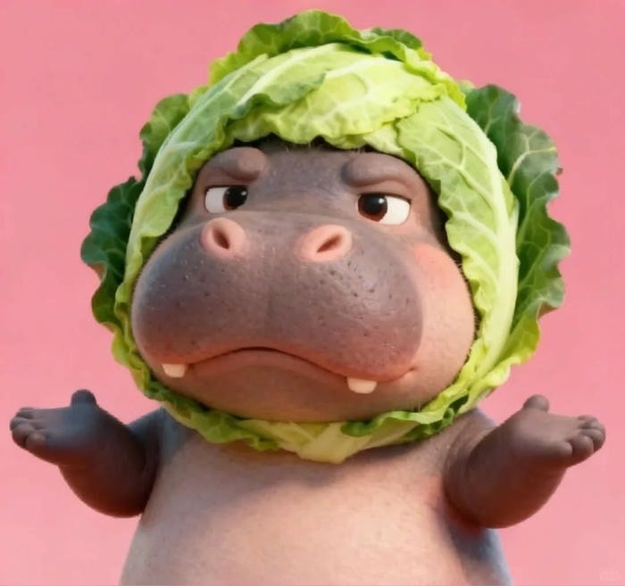 sticker Moo Deng cho điện thoại