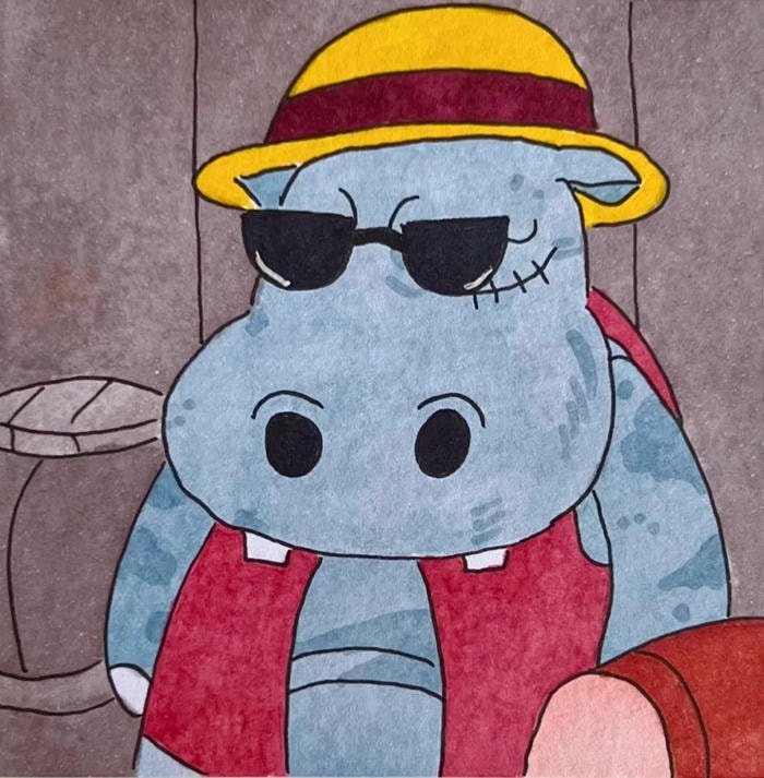 sticker Moo Deng độc đáo