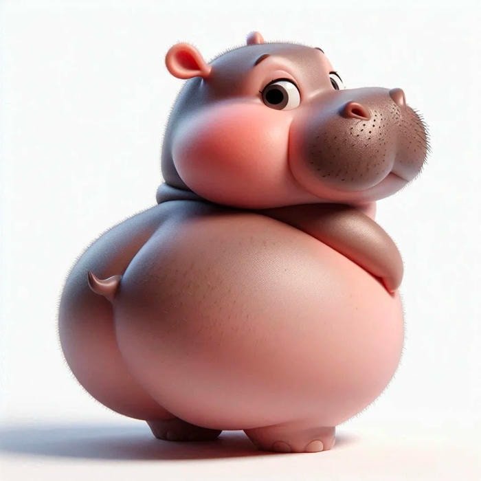 sticker Moo Deng sticker pack