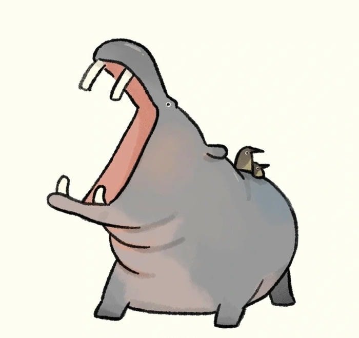 sticker heo Moo Deng dễ thương