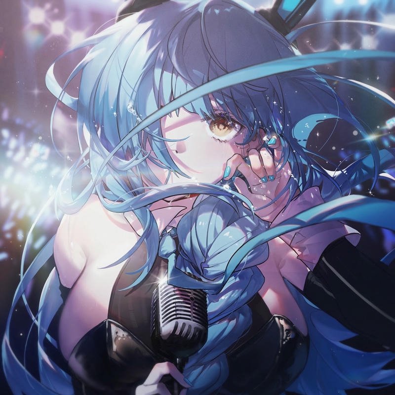 Tổng hợp 112+ bộ 4K avatar đơn giản nhưng cực kỳ sắc nét Ảnh 4k avatar cô gái anime tóc xanh dương huyền ảo