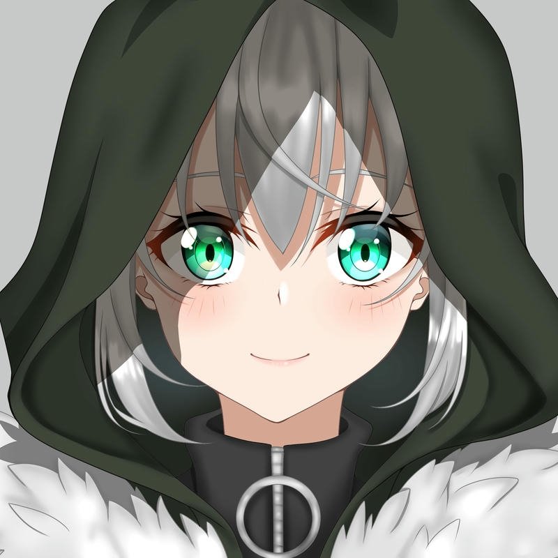 Tổng hợp 112+ bộ 4K avatar đơn giản nhưng cực kỳ sắc nét Ảnh 4k avatar cô gái anime trùm mũ xanh bí ẩn