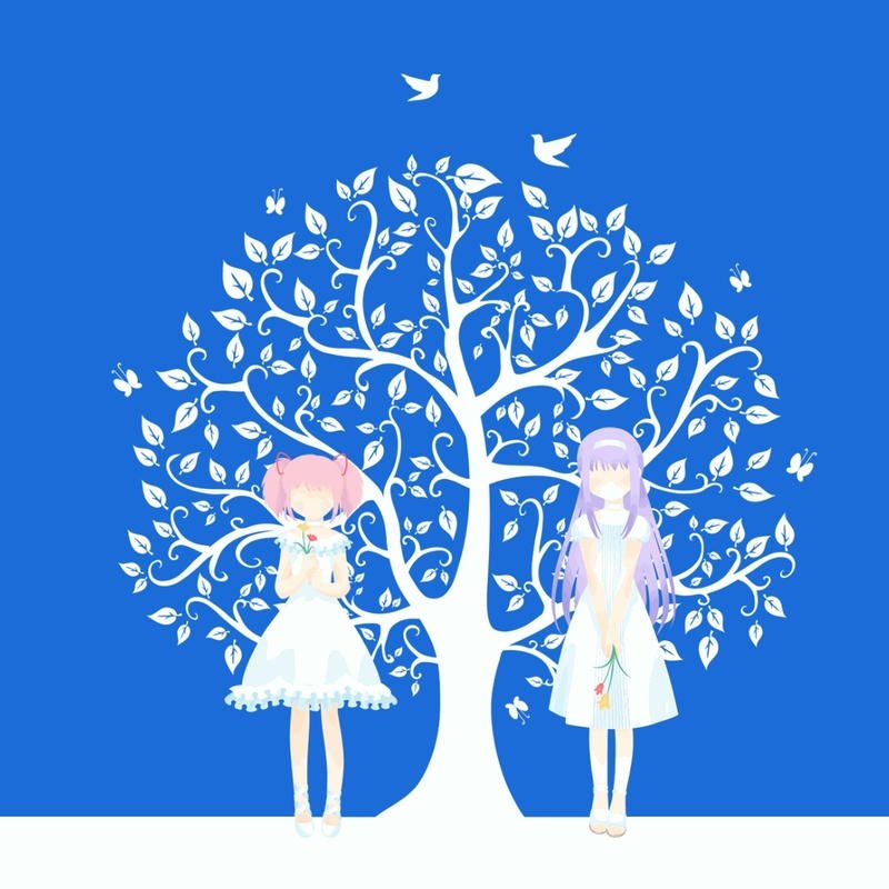 Tổng hợp 112+ bộ 4K avatar đơn giản nhưng cực kỳ sắc nét Ảnh 4k avatar hai cô gái anime dưới cây xanh