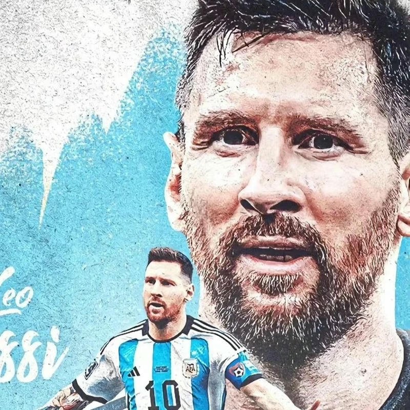 Ảnh nghệ thuật avatar Messi bóng đá đẹp cực chất