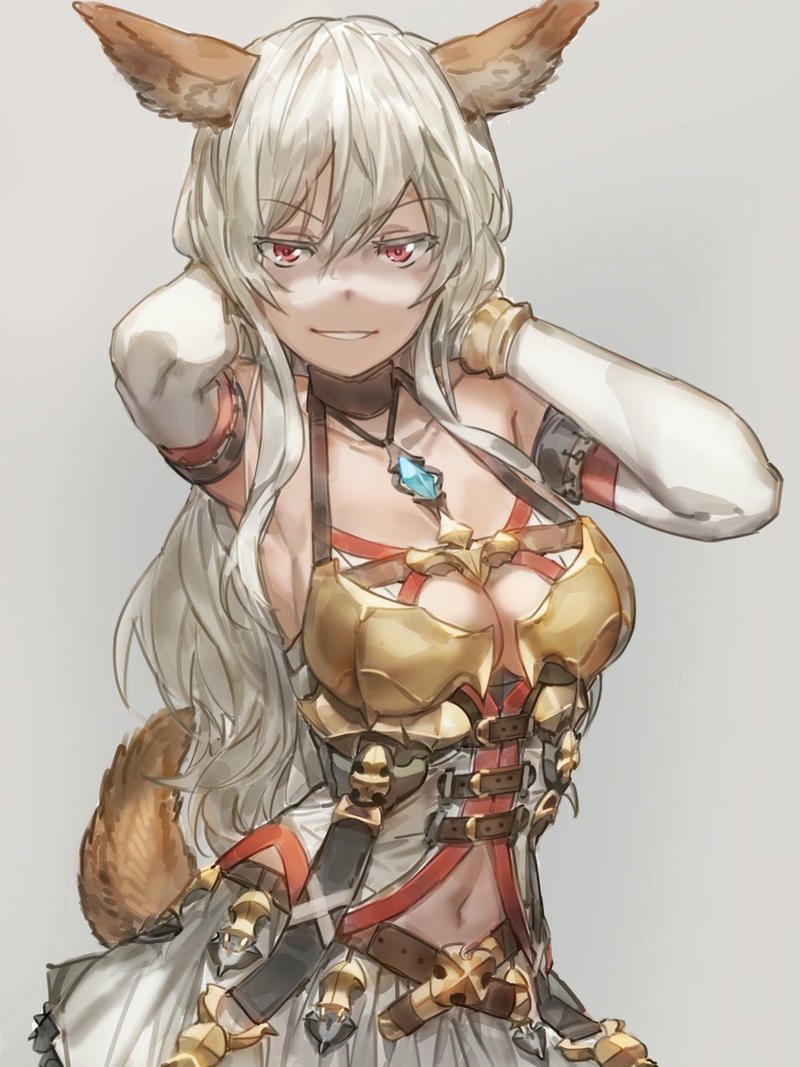 Ảnh thỏ anime mặc đồ đen bó sát quyến rũ huyền bí