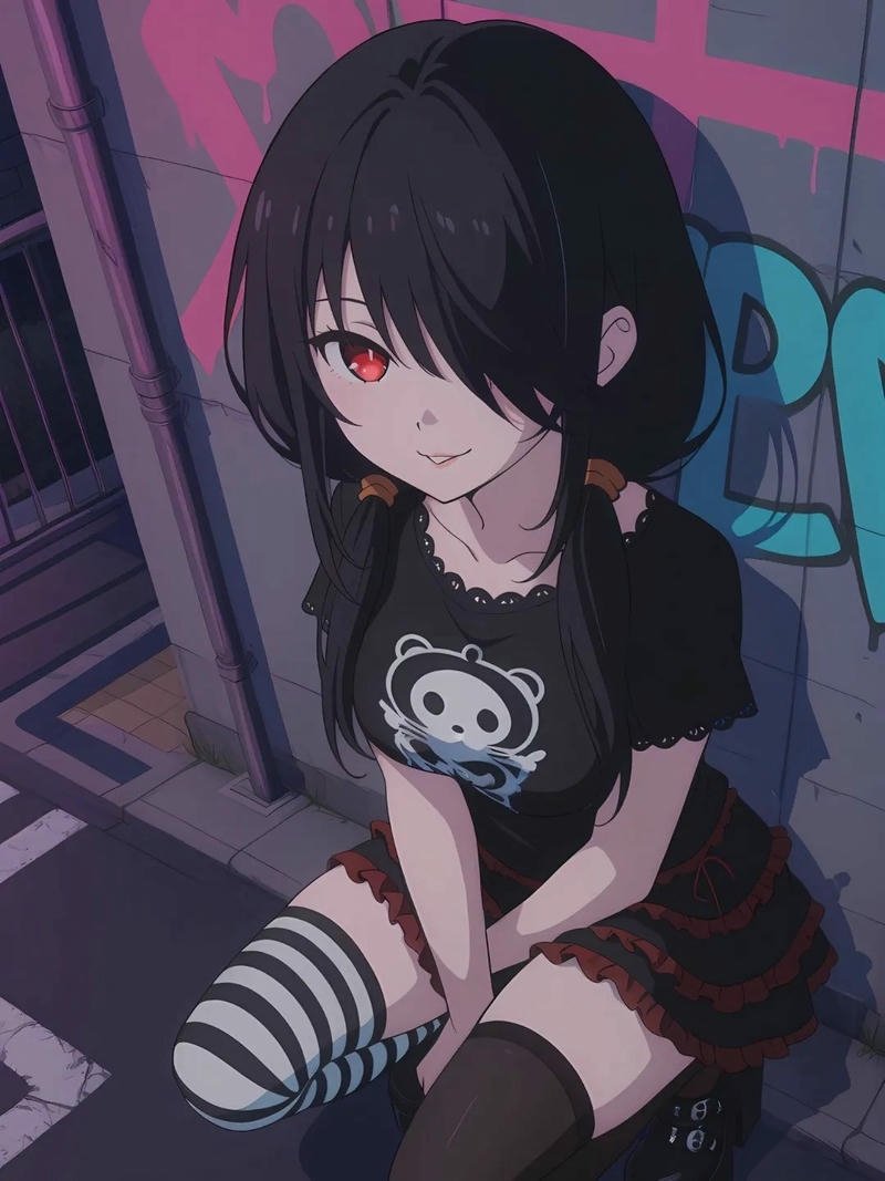 Tổng hợp 88+ hình ảnh Kurumi anime đẹp lạnh lùng nhất Hình nền Kurumi mặc đồ thường ngày ngồi cá tính