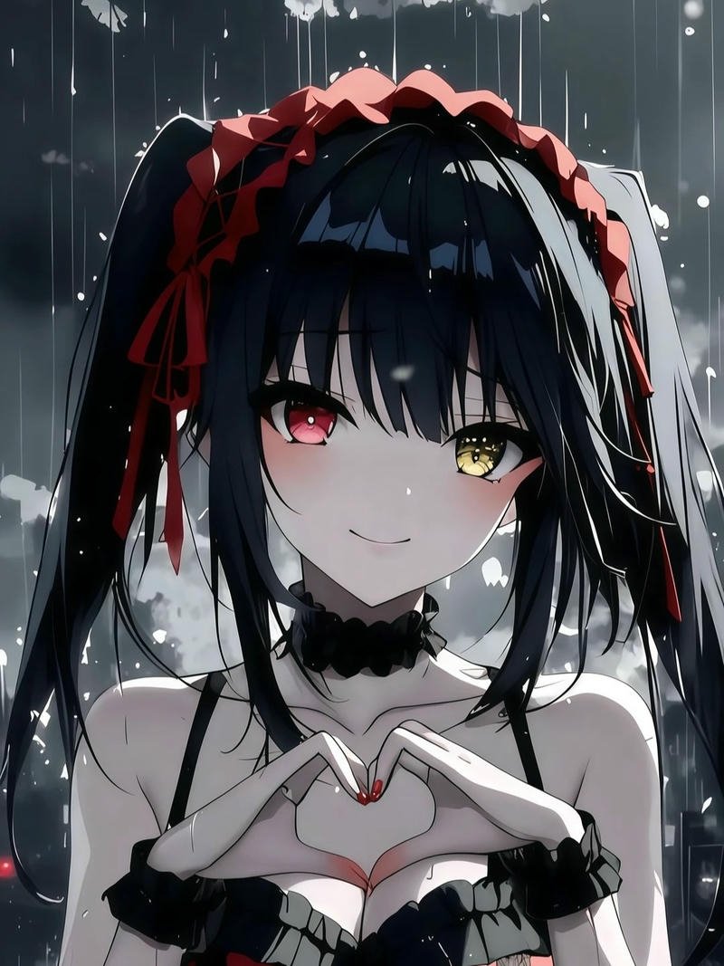 Tổng hợp 88+ hình ảnh Kurumi anime đẹp lạnh lùng nhất Kurumi anime đứng dưới mưa nhìn lạnh lùng nhưng đẹp