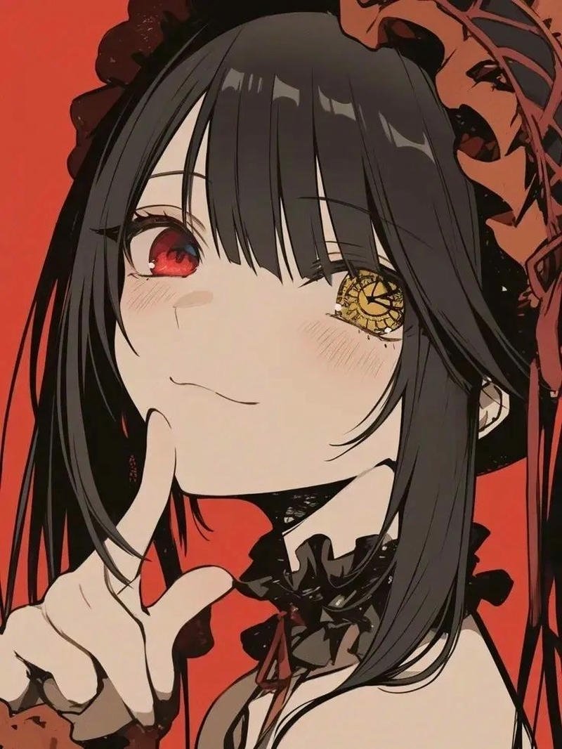 Tổng hợp 88+ hình ảnh Kurumi anime đẹp lạnh lùng nhất Waifu Kurumi đưa tay lên miệng ra dấu im lặng