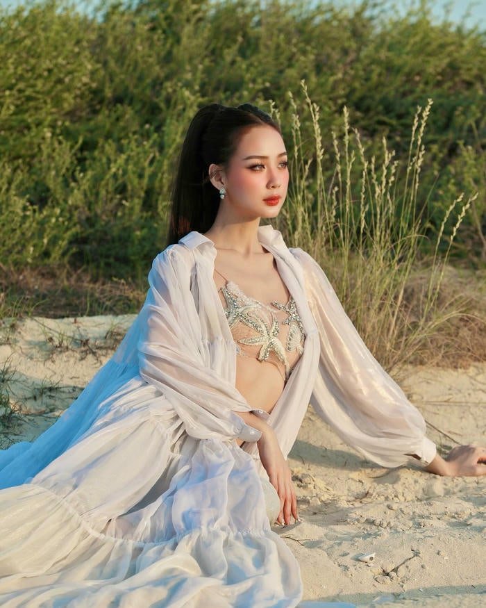 ảnh lê nguyễn bảo ngọc bikini trang phục gợi cảm