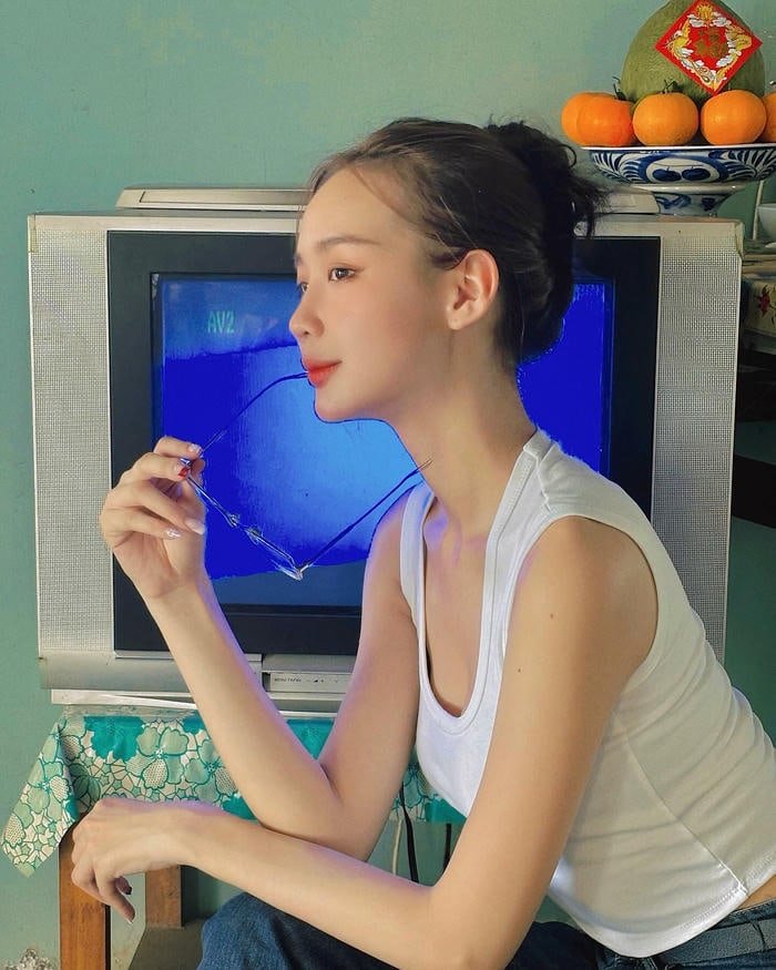 ảnh lê nguyễn bảo ngọc bikini vibe du lịch