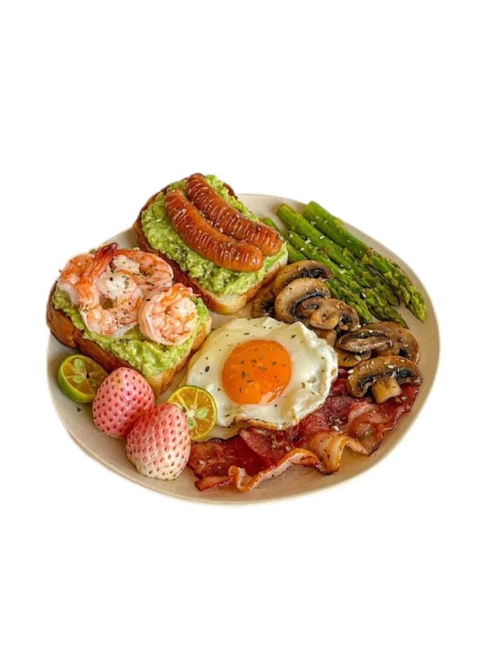 ảnh minh họa đồ ăn dạng sticker