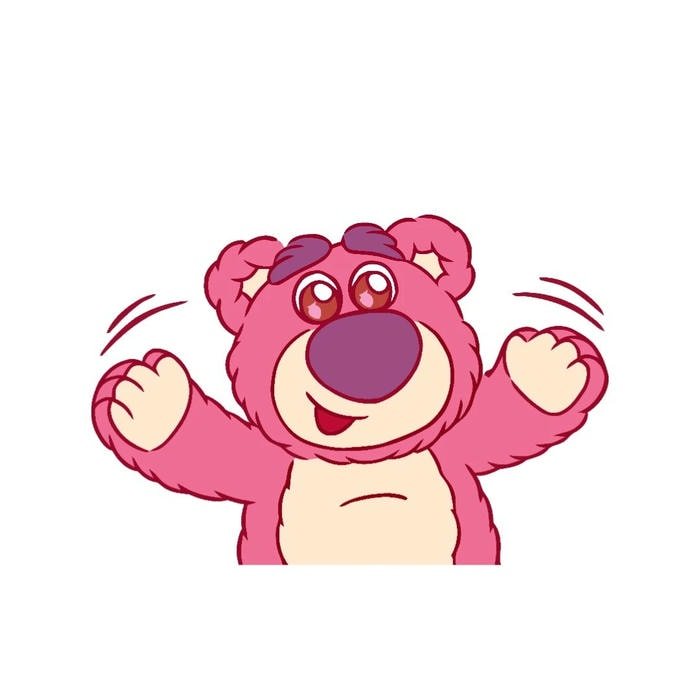 gấu dâu dễ thương phong cách chibi