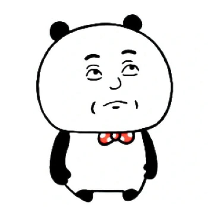 gấu trúc đáng yêu dạng sticker