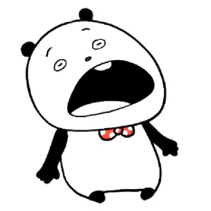 gấu trúc hoạt hình đáng yêu