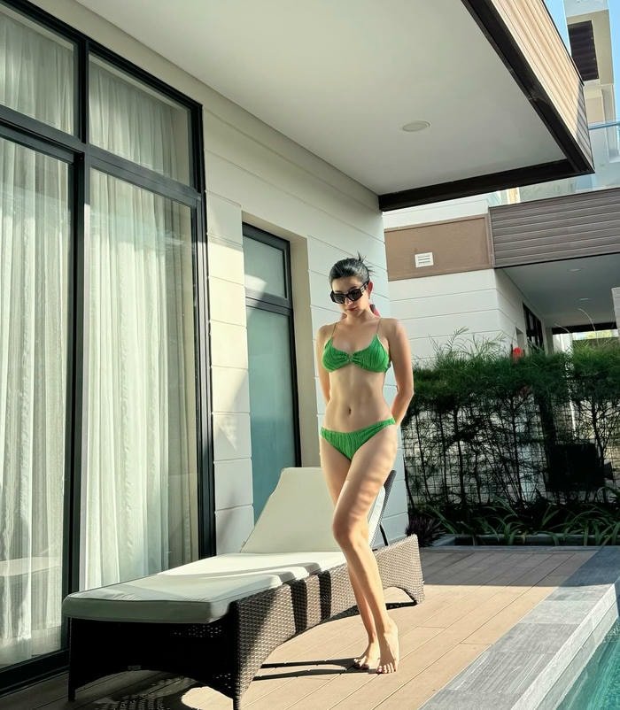 góc nhìn mê người nổi bật huyền my bikini