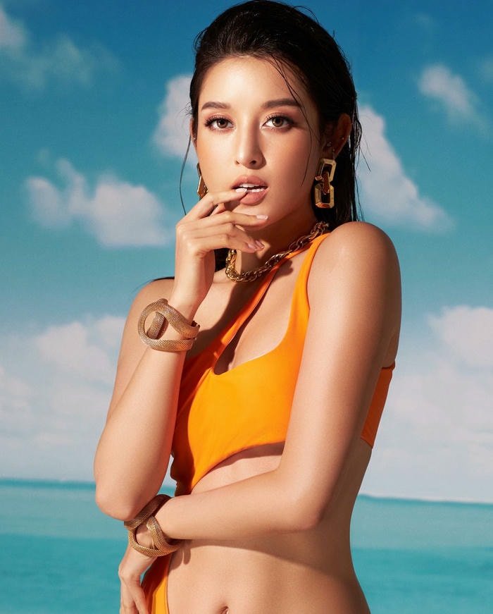 huyền my bikini vẻ đẹp tinh khôi