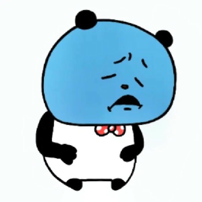 sticker gấu trúc cute hiện đại