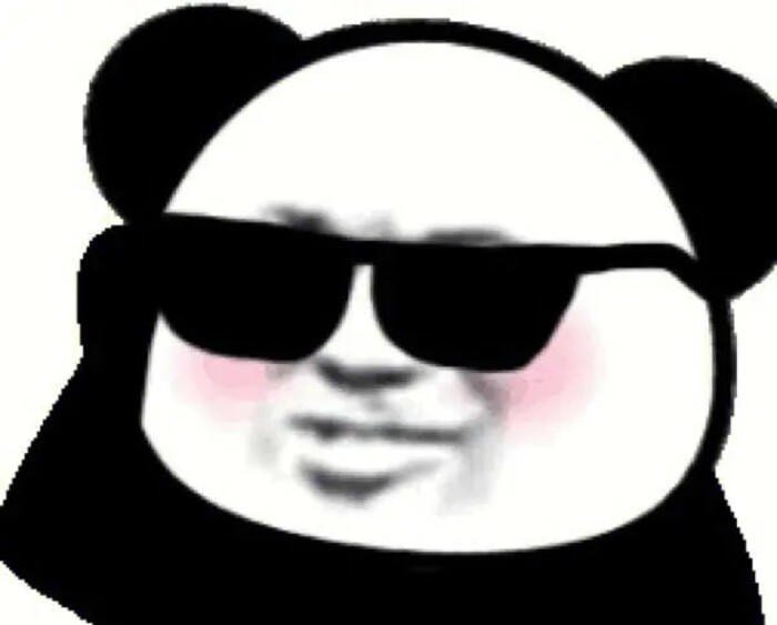 sticker panda vui nhộn cho chat