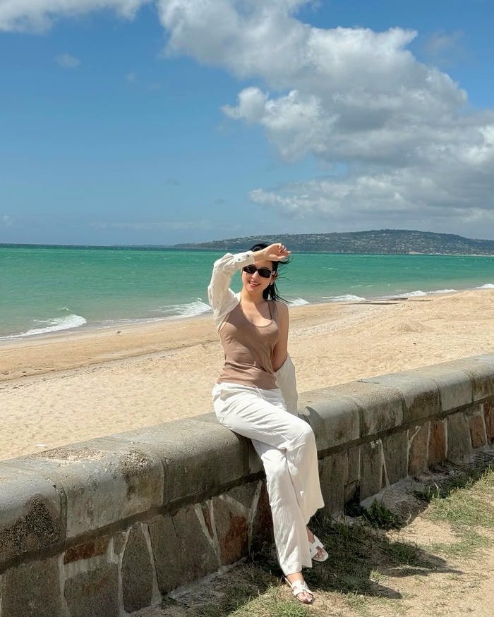 vẻ ngoài sexy huyền my bikini đẹp