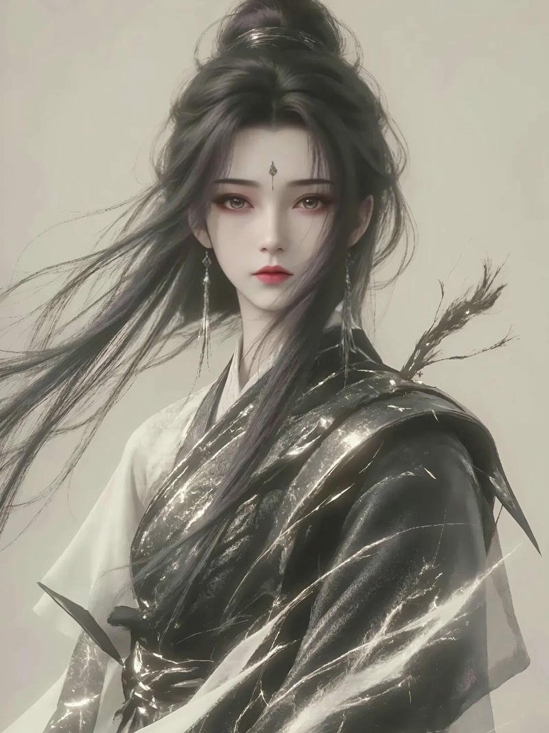 Ảnh anime nữ cổ trang buồn mắt ướt hoài niệm