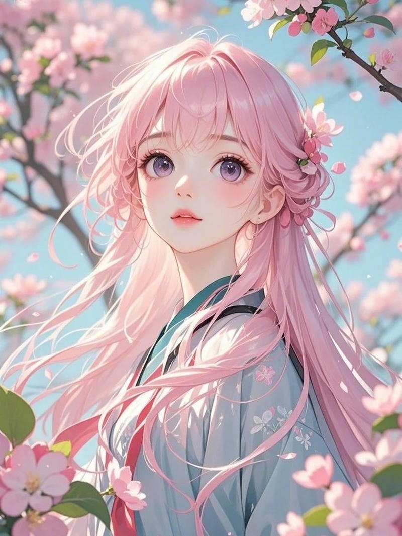 Ảnh anime nữ cổ trang tiên hiệp ánh sáng ma mị
