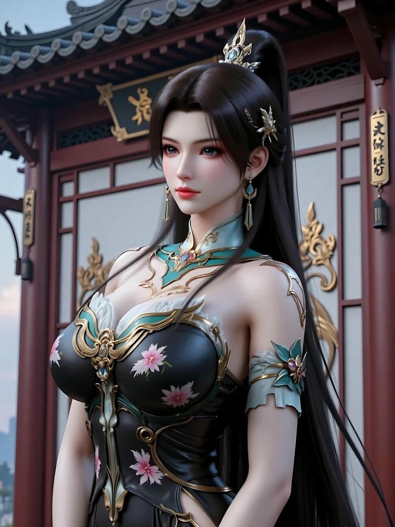 Ảnh anime nữ cổ trang vẻ đẹp trang nhã đầy khí chất