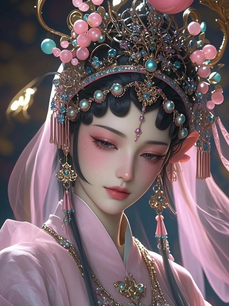 Ảnh anime nữ cổ trang vẻ ngoài thanh tao đầy nữ tính