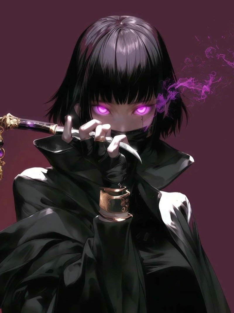 Ảnh anime nữ trắng đen nét đẹp nhẹ nhàng giàu chiều sâu