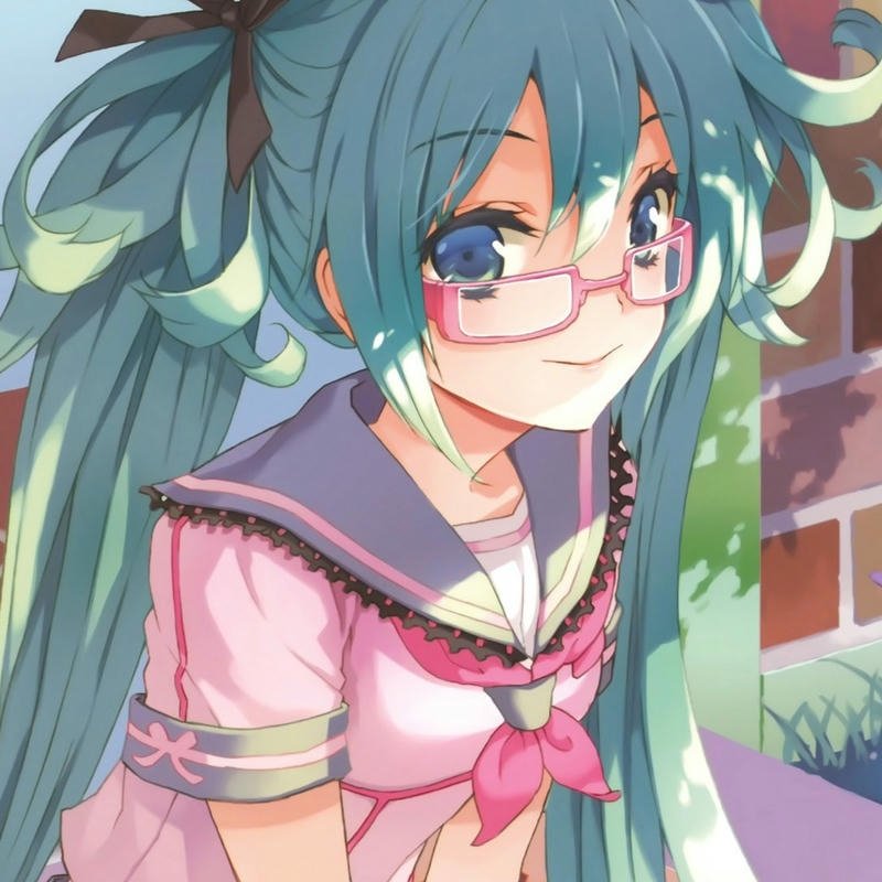 Ảnh đại diện anime đeo kính phong thái lạnh lùng