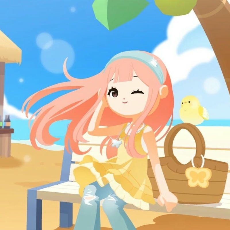 Ảnh play together anime đi biển mùa hè rực rỡ nắng