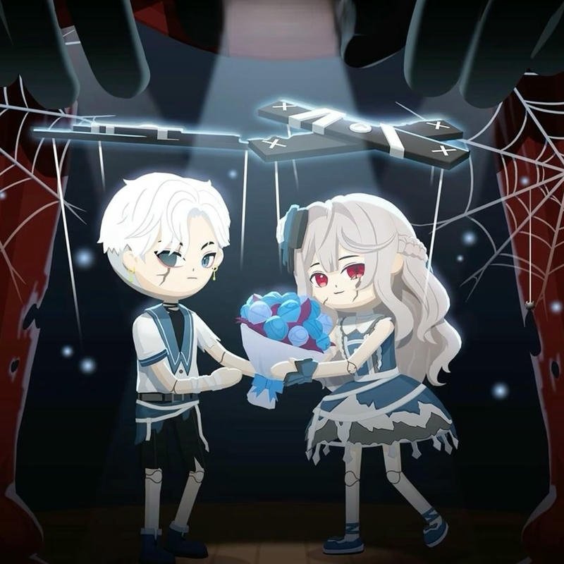 Ảnh play together anime múa rối dây phong cách bí ẩn