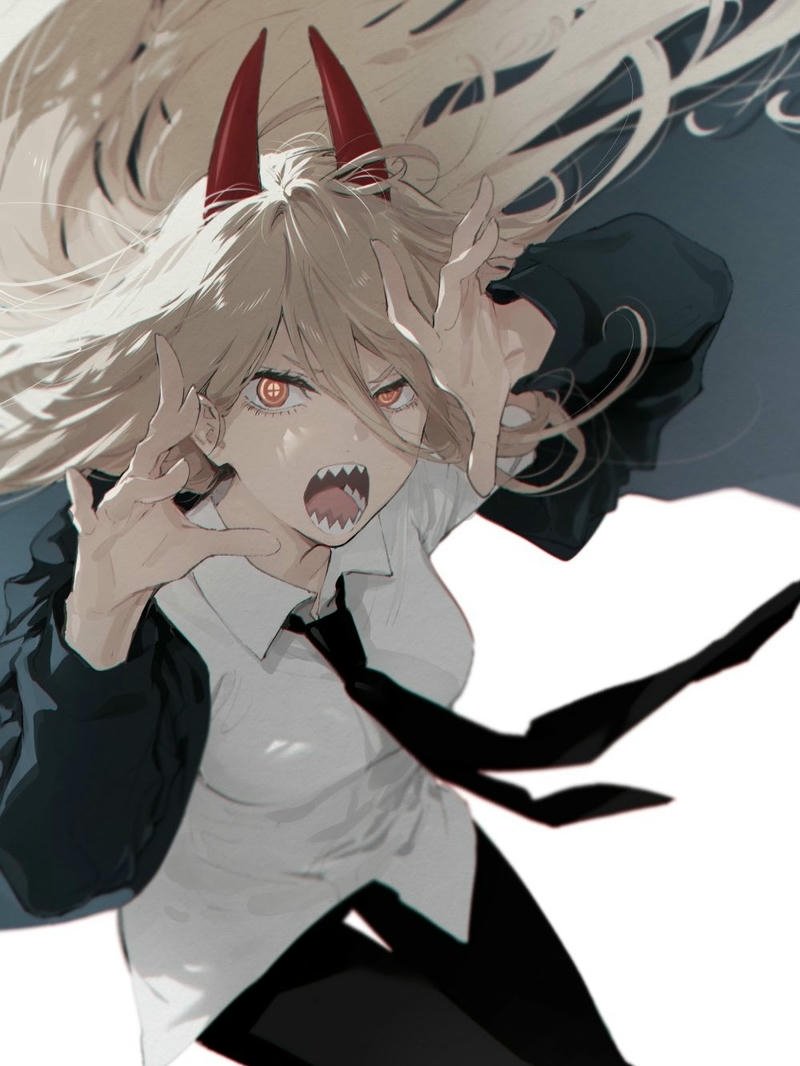 Anime tóc vàng vẻ đẹp tươi sáng rất nổi bật