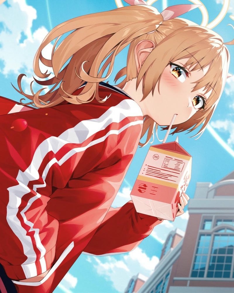 Anime tóc vàng vẻ ngoài tươi sáng đầy sức hút