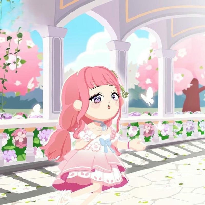 Avatar play together công chúa váy hồng lâu đài mộng mơ