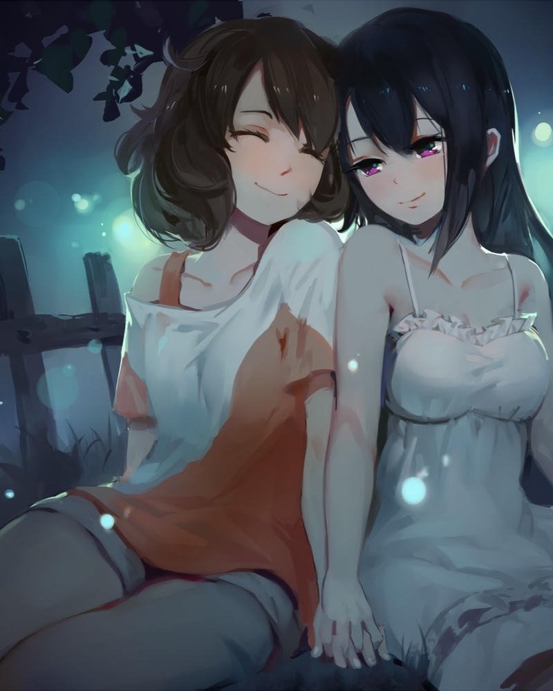 Cô gái anime mái tóc ngắn phong cách trẻ trung