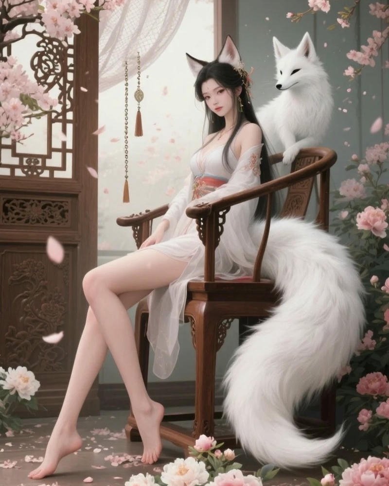Cô nàng anime phong cách cổ trang vẻ đẹp thanh nhã