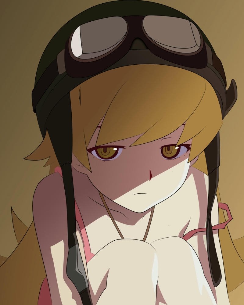 Cô nàng anime tóc vàng phong cách trẻ trung