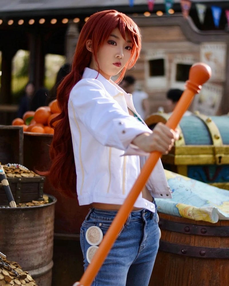 Cosplay nami nét diễn xuất tự nhiên rất thu hút