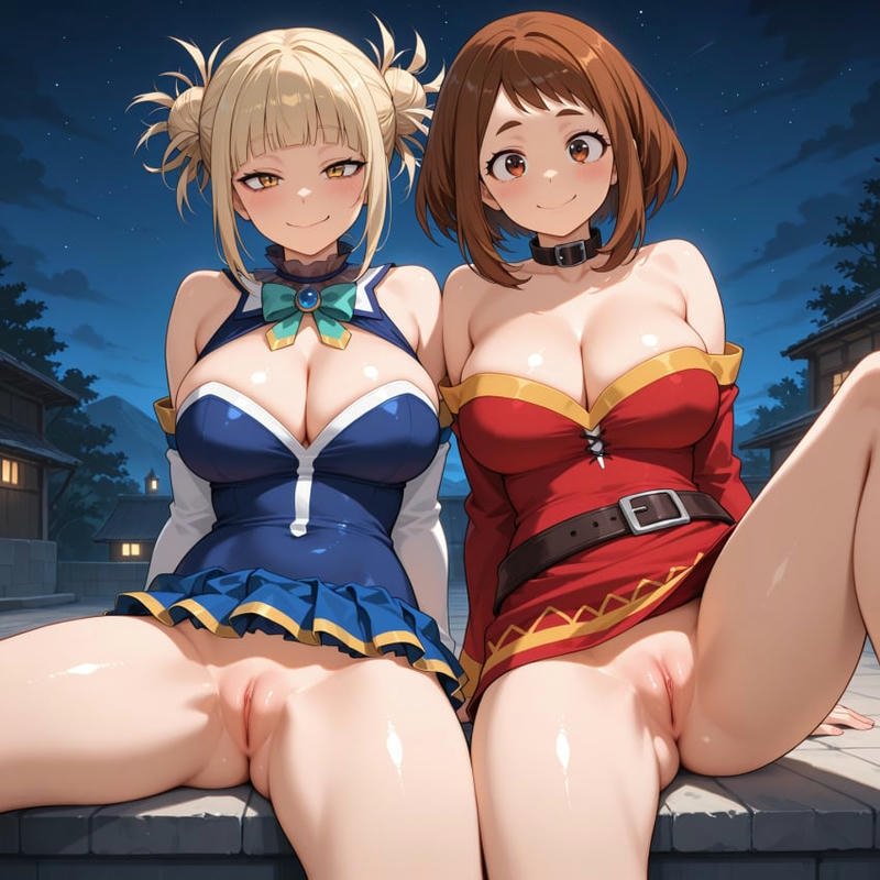 Hình cosplay khoả thân hentai nuột nà