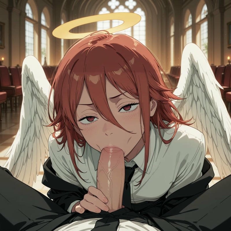 Nữ sinh anime dâm đãng bú cặc cực ngon
