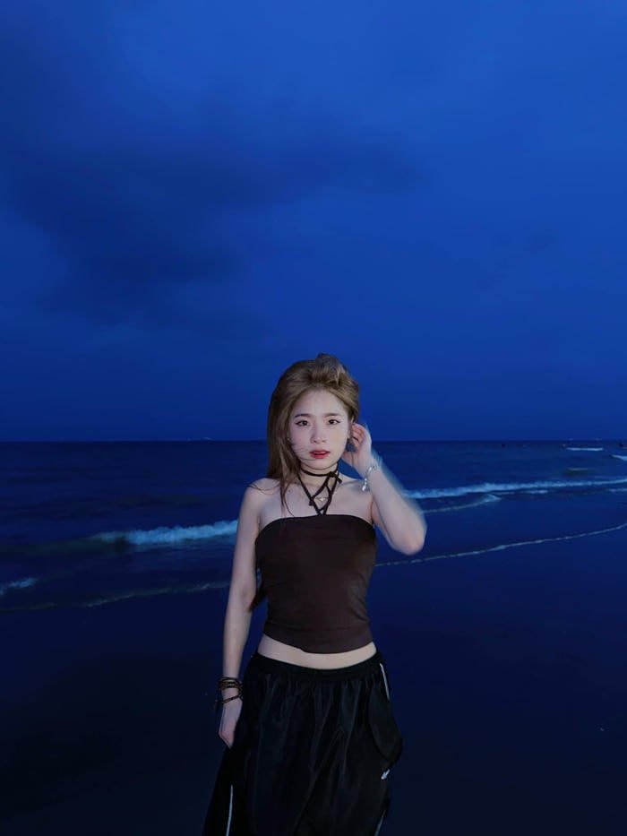 ngọc kem bikini trang phục mùa hè