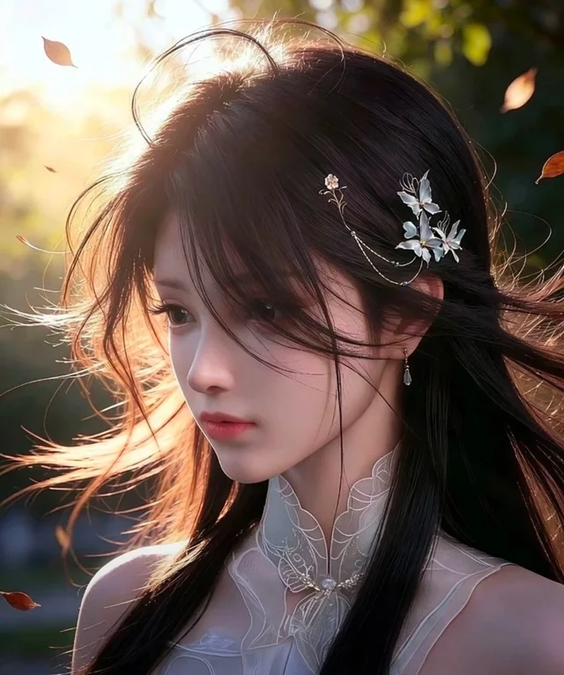 Ảnh Huân Nhi với ánh mắt ấm áp đầy cảm xúc