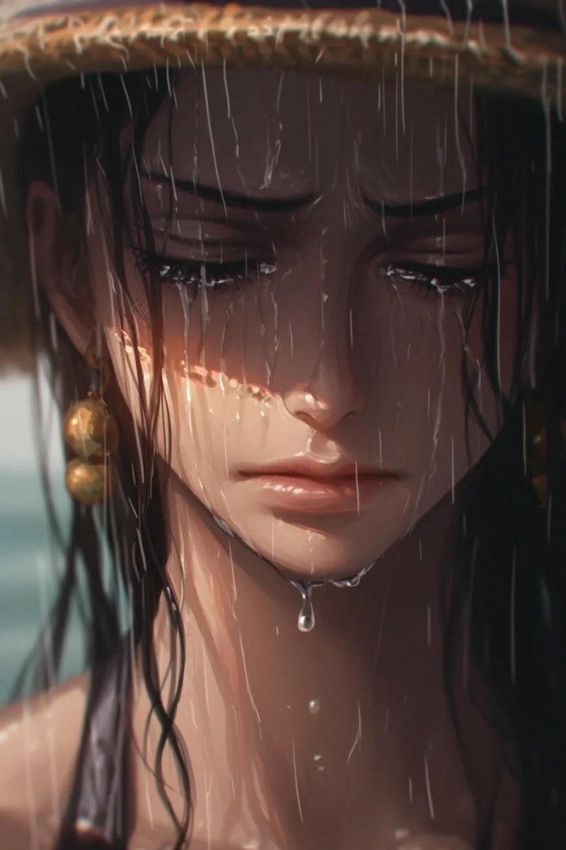 Top 90+ ảnh Nico Robin đẹp, ngầu và quyến rũ nhất One Piece Ảnh Nico Robin cận mặt với mái tóc ướt đầy cuốn hút