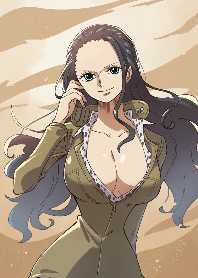 Top 90+ ảnh Nico Robin đẹp, ngầu và quyến rũ nhất One Piece Ảnh Nico Robin đeo kính mặc đồ công sở vẻ đẹp trí tuệ