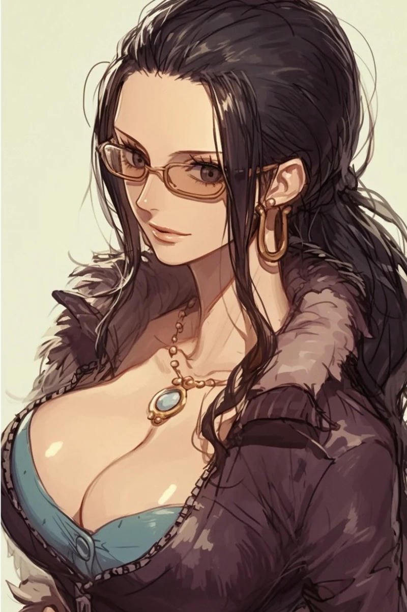 Top 90+ ảnh Nico Robin đẹp, ngầu và quyến rũ nhất One Piece Ảnh Nico Robin mặc áo da đen hở bạo cực kỳ quyến rũ