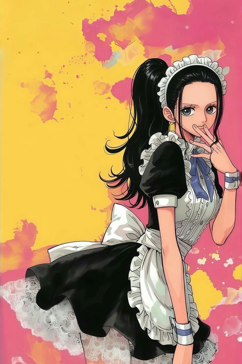Top 90+ ảnh Nico Robin đẹp, ngầu và quyến rũ nhất One Piece Ảnh Nico Robin mặc đồ hầu gái chiến đấu cực ngầu và xinh