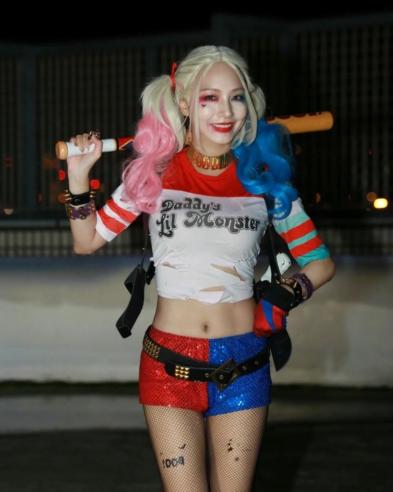 Ảnh hóa trang halloween thể hiện phong cách độc đáo