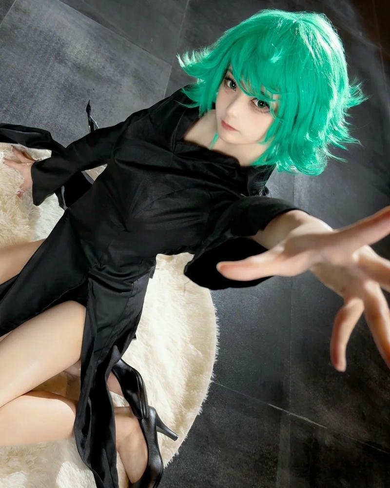 Coser khắc họa Tatsumaki với biểu cảm sắc sảo