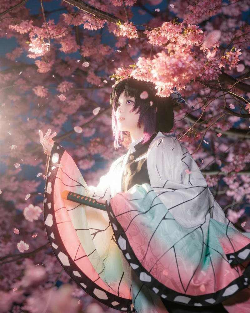 Cosplay Shinobu tạo hình uyển chuyển nổi bật cá tính